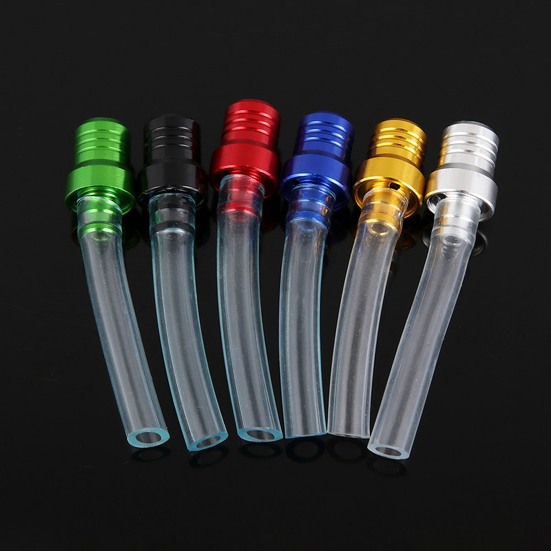 2 vnt. Naujas degalų bako alsavimo vamzdis motociklo dujų benzino dangtelio vožtuvas ventiliacijos žarnos vamzdelis, skirtas purvo dviračio bako motociklo degalų atsargoms