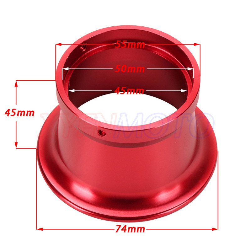 50 mm-es karburátoros légszűrő gombafejű szívócső módosított robogó univerzális motorkerékpár