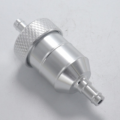 Univerzálny 8mm benzínový palivový filter, čistič hliníkovej zliatiny, motocykel, pitná voda, štvorkolka, olej, benzín, olejový filter