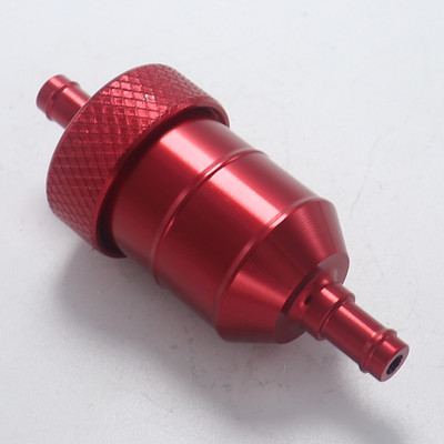 Univerzálny 8mm benzínový palivový filter, čistič hliníkovej zliatiny, motocykel, pitná voda, štvorkolka, olej, benzín, olejový filter