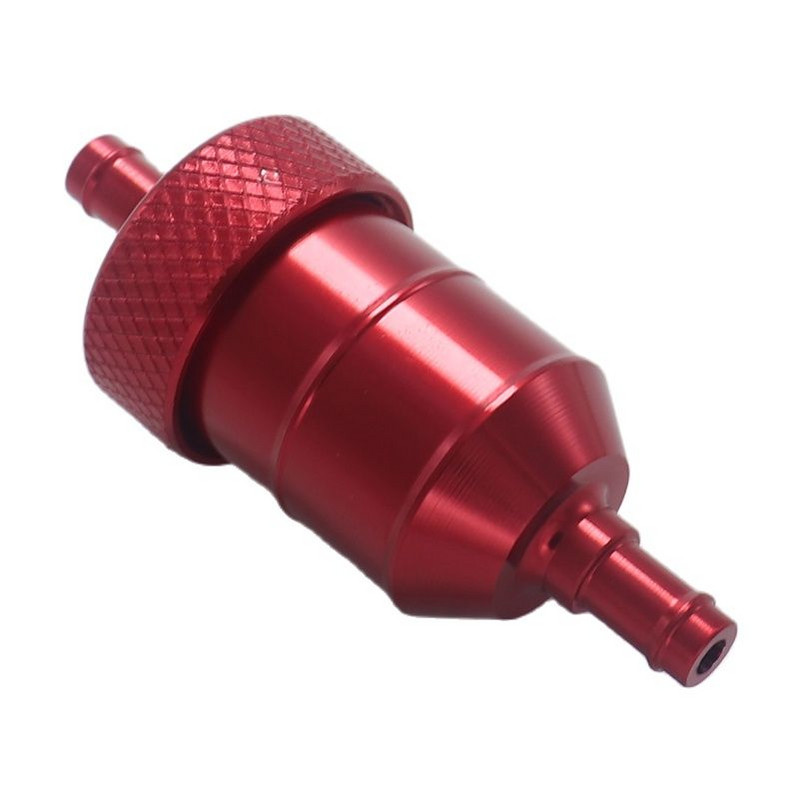 Univerzálny 8mm benzínový palivový filter, čistič hliníkovej zliatiny, motocykel, pitná voda, štvorkolka, olej, benzín, olejový filter