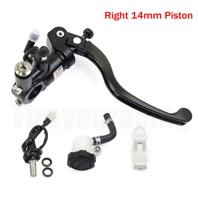 Radijalna montaža 14 mm 16 mm 17.5 mm 19 mm Adelin PX1 poluga glavnog cilindra kočnice motocikla za z750 z900 MT07 cafe racer