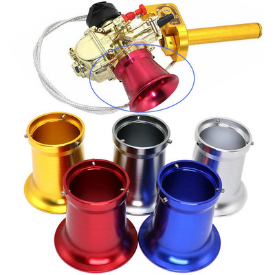 55 мм карбуратор за мотоциклет Интерфейс на въздушния филтър Wind Cup Horn Velocity Stack Високонадеждна чаша на интерфейса на въздушния филтър