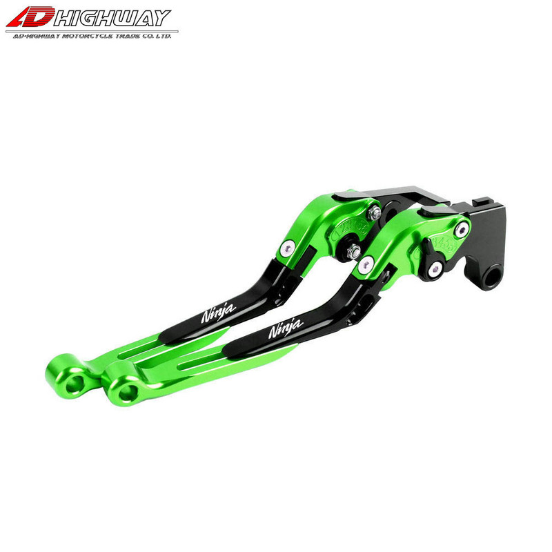 CNC fékkar, kihúzható, összecsukható, állítható féktengelykapcsoló karok Kawasaki NINJA 400 250 300 400 125 Z125 / SL-hez