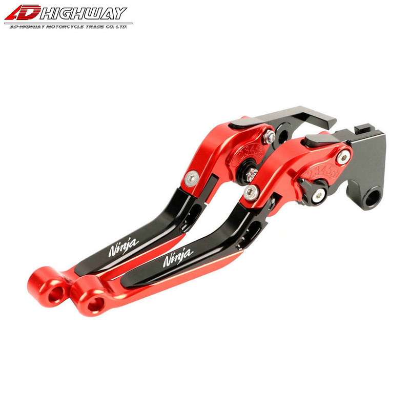 CNC fékkar, kihúzható, összecsukható, állítható féktengelykapcsoló karok Kawasaki NINJA 400 250 300 400 125 Z125 / SL-hez