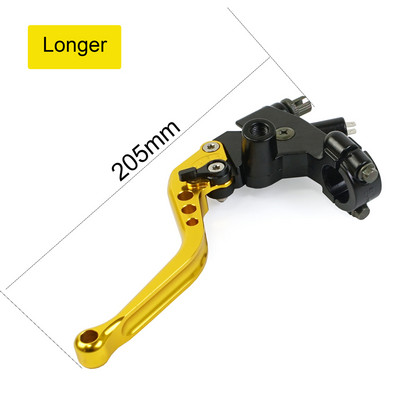 Univerzálny kábel spojky pre ľavú páku motocykla 22 mm pre Grom MSX125, Nanja250, Yamaha, Kawasaki, Benelli...