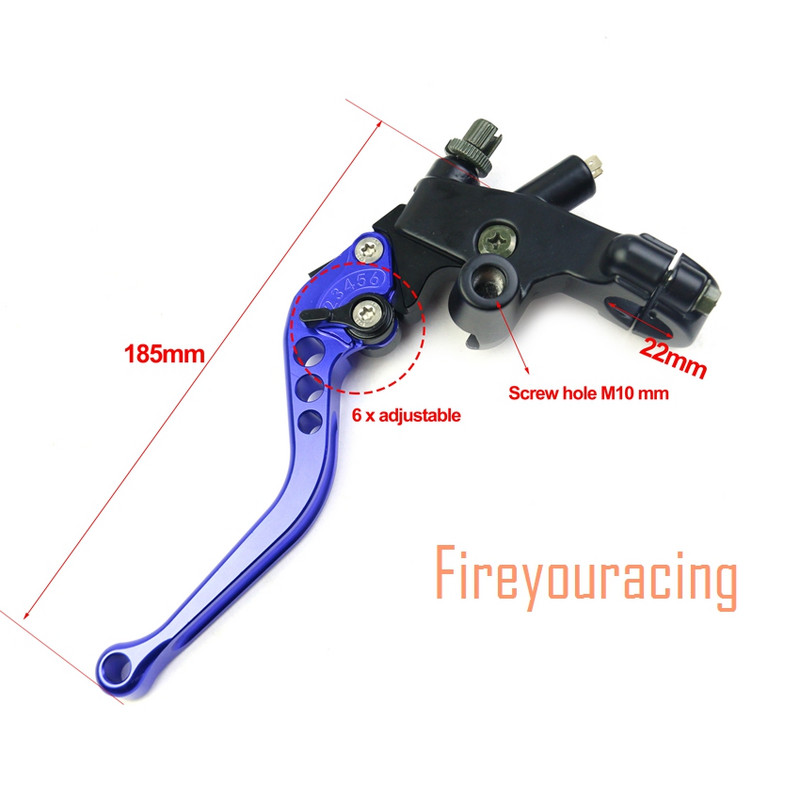 Univerzálny kábel spojky pre ľavú páku motocykla 22 mm pre Grom MSX125, Nanja250, Yamaha, Kawasaki, Benelli...