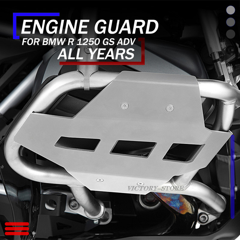 Príslušenstvo pre motocykle BMW R 1250 GS strieborné pre R 1250 GS ADV R1250GS Adventure, ochranné kryty motora, ochranný kryt hlavy valcov