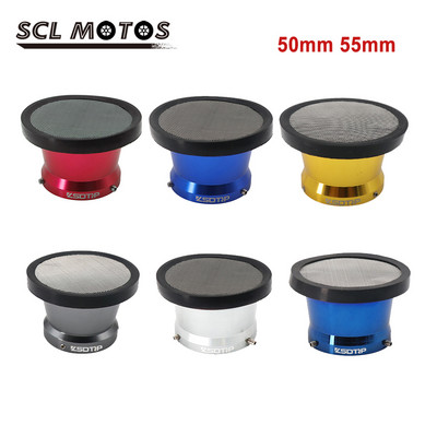 SCL MOTOS 50 mm 55 mm mootorratta karburaatori õhufiltri tassi tuulesarve tassi sisselasketoru võrgusilmaga PE jaoks PWK21 24 26 28 30 32 34