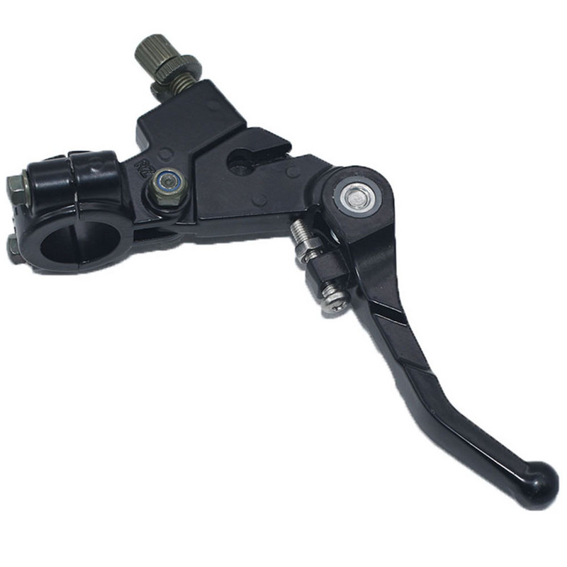 Chrómová skladacia spojková brzdová páka pre Pit Dirt Bike 140cc, 125cc, 110cc, pre riadidlá 7/8", vhodné pre Atomik Dhz, Orion, Bosuer BSE