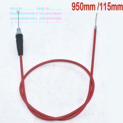 Piros fojtószelep tengelykapcsoló kábel Kínai Pit Dirt motorkerékpárhoz XR50 CRF50 CRF70 KLX 110 125 SSR TTR BBR vízszintes motor