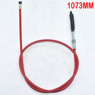 Piros fojtószelep tengelykapcsoló kábel Kínai Pit Dirt motorkerékpárhoz XR50 CRF50 CRF70 KLX 110 125 SSR TTR BBR vízszintes motor