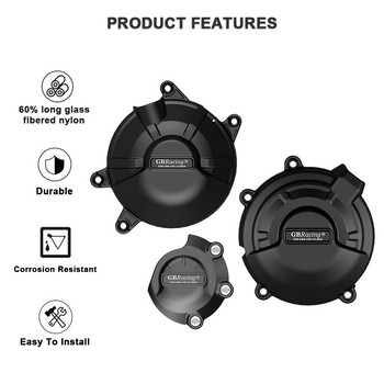 Капак на двигателя на мотоциклет Предпазител на съединителя на генератора за GB Racing за Honda CBR500R CBR 500R 500 R 2019 2020 2021 2022 Аксесоари