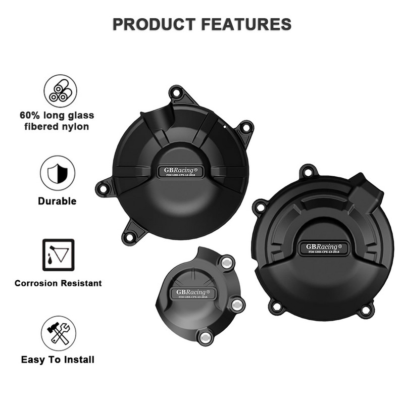Motorkerékpár motorburkolat Generátor tengelykapcsoló védője GB Racinghez Honda CBR500R CBR 500R 500 R 2019 2020 2021 2022 Tartozékok
