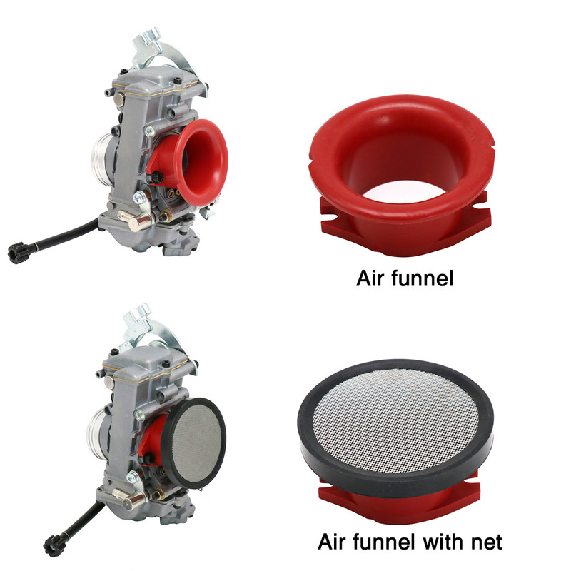 ZSDTRP Red Velocity Stack Keihin FCR 37-41 karburátor FCR szénhidrát levegőszűrőhöz