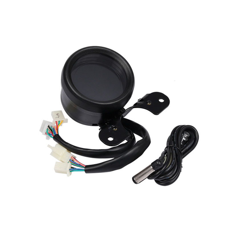 2022 Univerzálne diely pre motocykle Motocykel Rýchlomer Otáčkomer pre skúter Yamaha Exc LCD Rýchlomer Digitálny počítadlo kilometrov 6 prevodových stupňov