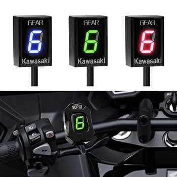 ένδειξη ταχυτήτων kawasaki z750 Z750R Z800 Z800e Z1000 ER6N ER6F Versys 650 Ninja 300 400 Z650 6 Gear Upgrade