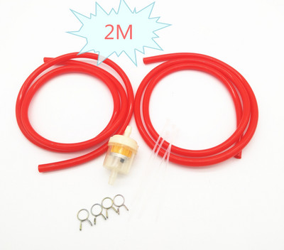 Farebné plynové potrubie a 1-metrové palivové potrubie pre kalové potrubie motocykla Peugeot