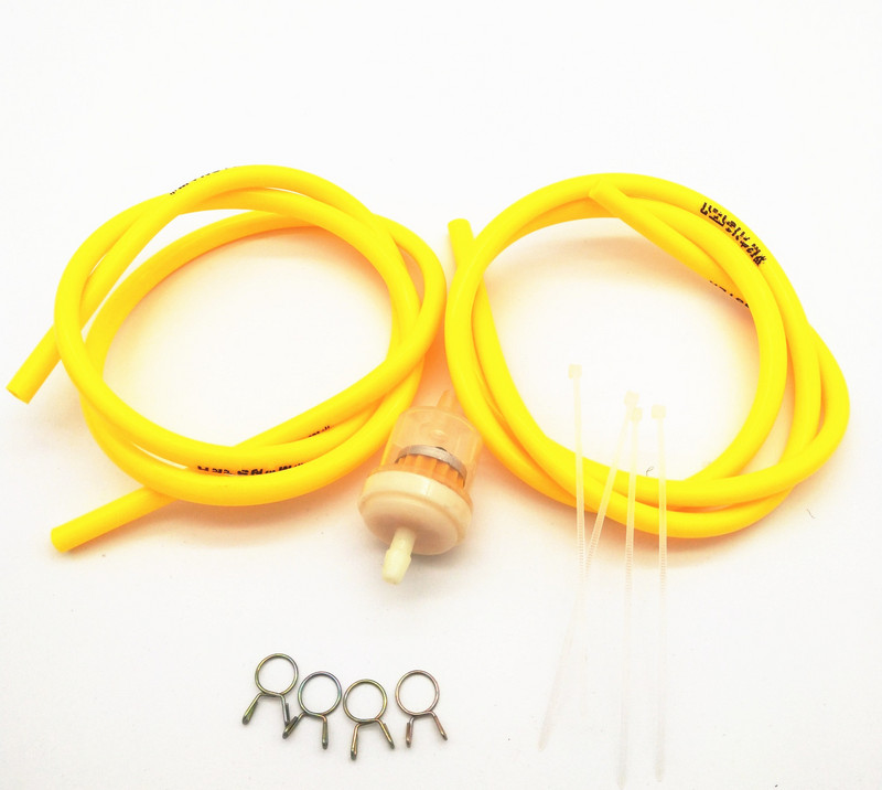 Farebné plynové potrubie a 1-metrové palivové potrubie pre kalové potrubie motocykla Peugeot