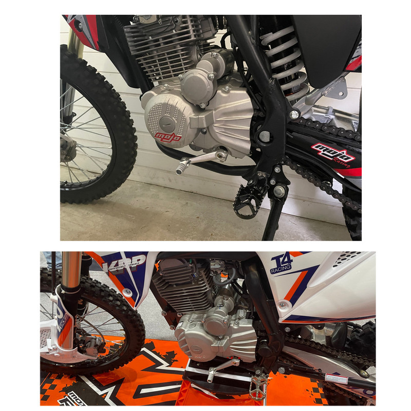 Összecsukható alumínium sebességváltó kar váltókar ZongShen BSE Kayo Xmotos Apollo 250cc Dirt Bike ATV T2 T4 Motocross alkatrészekhez