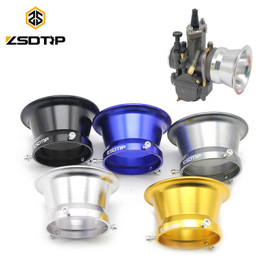ZSDTRP 55mm PWK32 34mm motocyklový upravený karburátor vzduchový filter pohár veterný pohár klaksón sací otvor hliníková zliatina pretekársky vzduchový filter