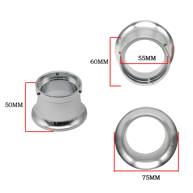 ZSDTRP 55mm PWK32 34mm Motocikl modificirani rasplinjač Zračni filtar Čašica vjetrobranska čašica Sirena Usis aluminijske legure Racing Zračni filtar