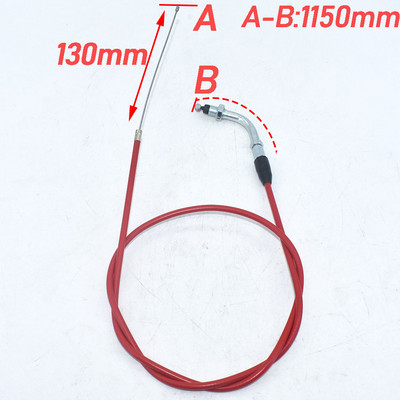 Motocikla droseles trosīte 950MM 1080MM 1200MM Taisns savienojums Netīrumu Bike Motocross XR50 CRF50 CRF70 KLX 110 125