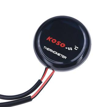 Koso Round Water Meter Adapter Sensor Set за Yamaha NMAX TMAX XMAX Мотоциклетен уред за измерване на температурата на водата 0~120 градуса дисплей