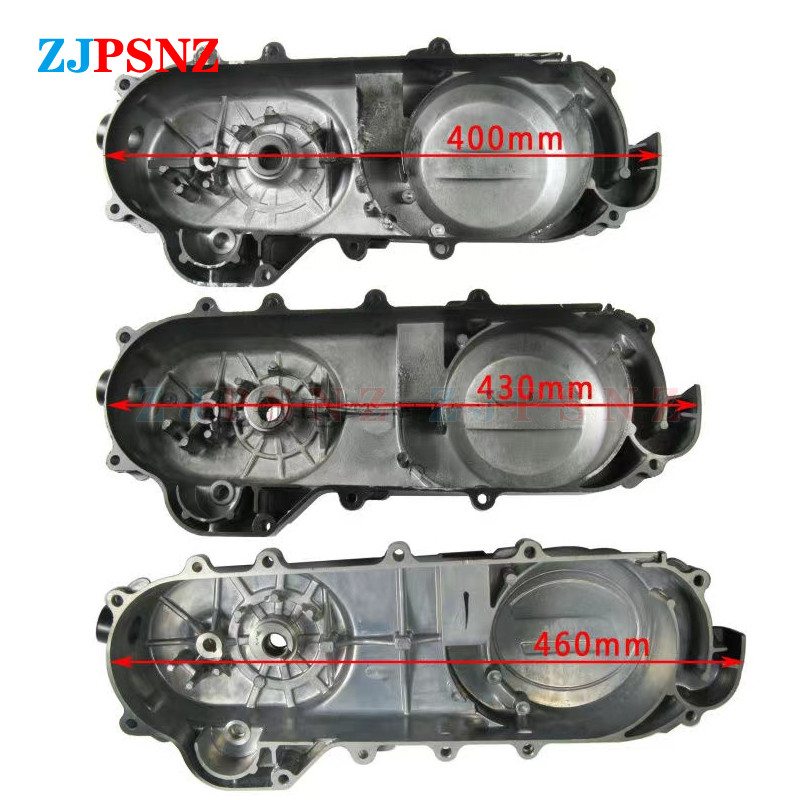 GY6 Zaštitni poklopac lijevog kućišta motocikla 48cc 50cc 80cc 400/430/460mm Poklopac pogona Poklopac remena za motocikl Skuter Moped ATV