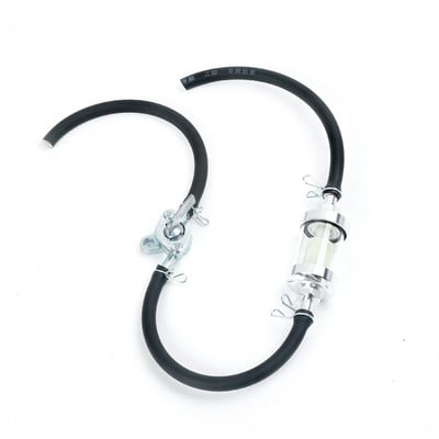 8 mm/0,31 sklenený benzínový filter na vykurovací olej s klipmi, spínač palivovej hadice, univerzálny pre motocykel, Dirt Pit bike, Gy6, Kayo CRF, ATV