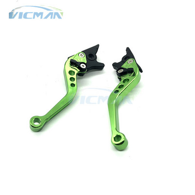 Frână cu disc dublu CNC Universal din aluminiu Pârghie dublu pentru frână cu disc pentru majoritatea motocicletelor, scuterelor