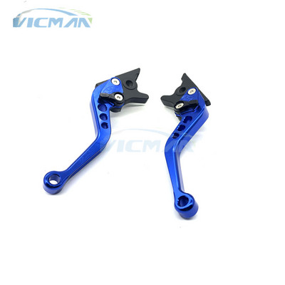 Frână cu disc dublu CNC Universal din aluminiu Pârghie dublu pentru frână cu disc pentru majoritatea motocicletelor, scuterelor