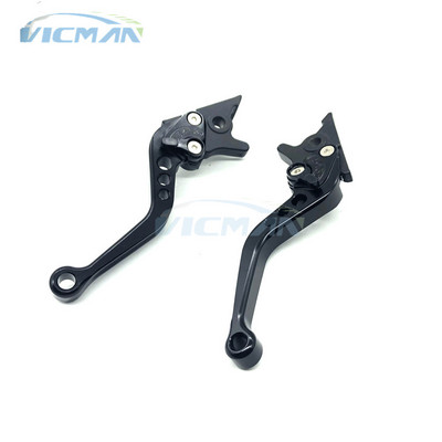Frână cu disc dublu CNC Universal din aluminiu Pârghie dublu pentru frână cu disc pentru majoritatea motocicletelor, scuterelor