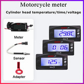 koso волтметър температура на главата на цилиндъра таймер за cb500x nmax125 XMAX250 300 NMAX CB 400 термометър за мотоциклети