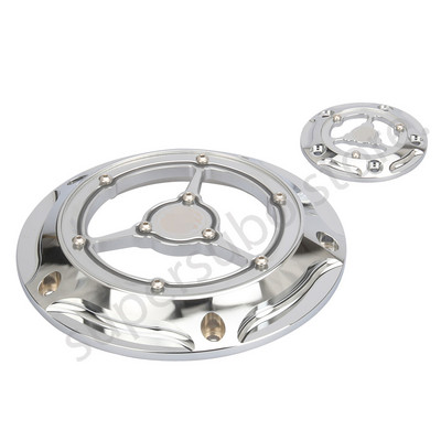 Priehľadný kryt See Though Derby Cover pre Harley Softail Street Glide, Electra Glide Road King, Dyna Derby Cover.