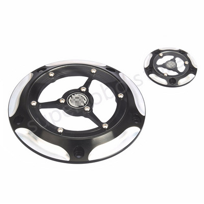 Priehľadný kryt See Though Derby Cover pre Harley Softail Street Glide, Electra Glide Road King, Dyna Derby Cover.