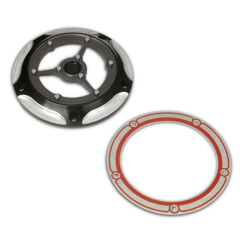 Priehľadný kryt See Though Derby Cover pre Harley Softail Street Glide, Electra Glide Road King, Dyna Derby Cover.