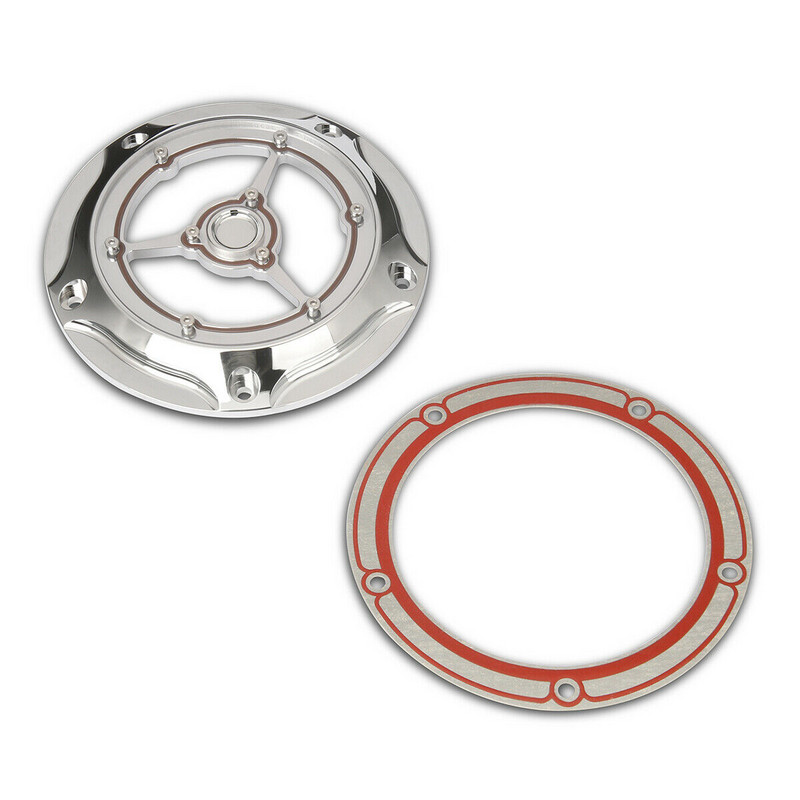 Priehľadný kryt See Though Derby Cover pre Harley Softail Street Glide, Electra Glide Road King, Dyna Derby Cover.