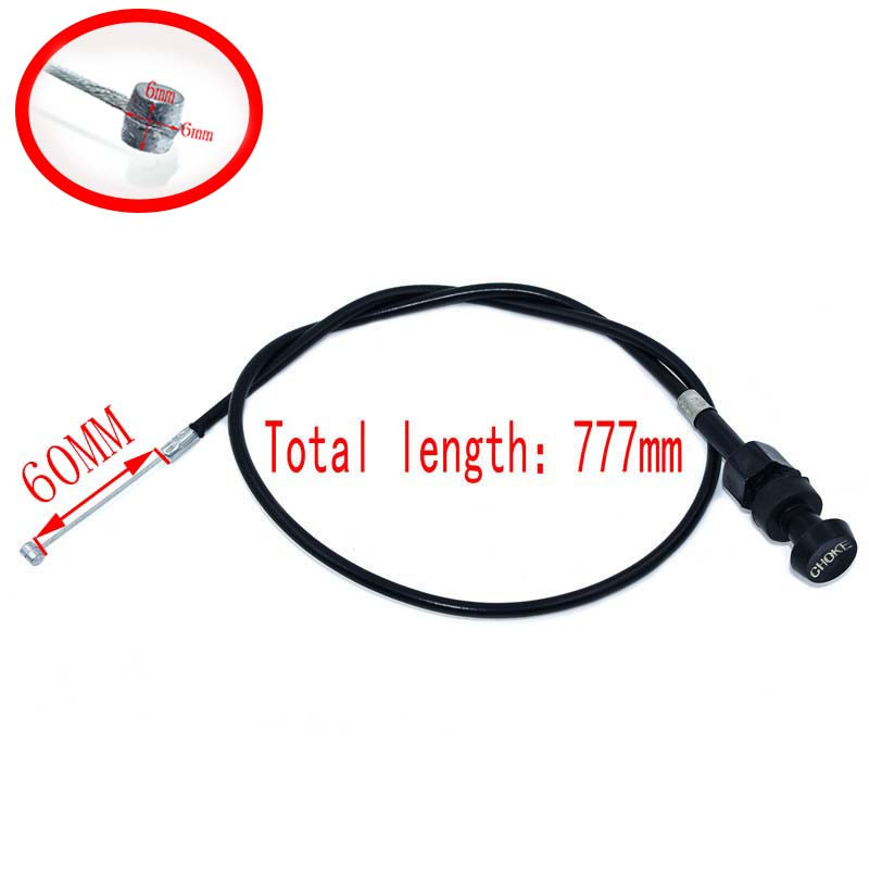 Кабел за задушаване на карбуратора на мотоциклет за велосипед за мръсотия ATV Мотокрос състезателен велосипед