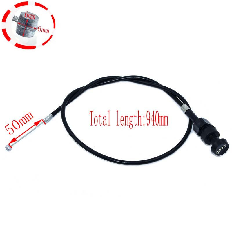 Кабел за задушаване на карбуратора на мотоциклет за велосипед за мръсотия ATV Мотокрос състезателен велосипед