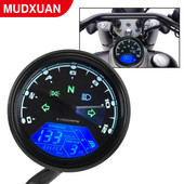 12V motocykel rýchlomer otáčkomer otáčkomer palivomer prístrojová doska ukazovatele ciferník počítadla kilometrov LCD digitálny indikátor moto príslušenstvo univerzálne