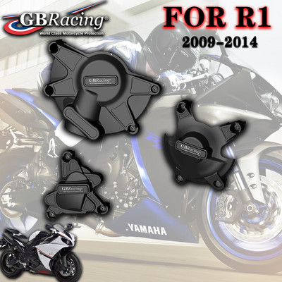 Мотоциклети Капак на двигателя Защитен калъф за калъф GB Racing За YAMAHA R1 2009 2010 2011 2012 2013 2014