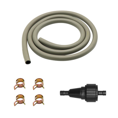 ZS Racing 6 mm-es motorkerékpár belső üzemanyagszűrő benzinszűrők + benzin üzemanyagcső tömlő + kapcsok motoros robogó koszos kerékpárhoz