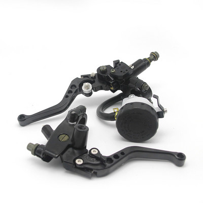 Alconstar - Sada pák nádržky hlavného brzdového valca spojky 7/8" 22 mm pre motocykle, sada nádržky na kvapalinu pre Honda a Kawasaki KLX