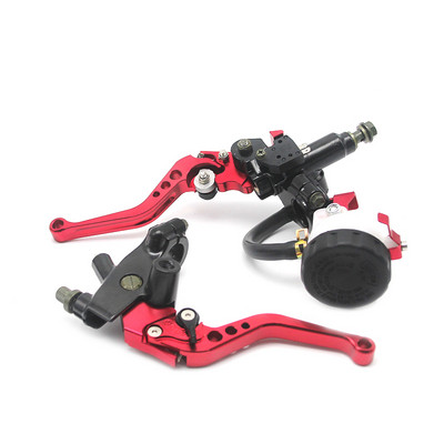 Alconstar - Sada pák nádržky hlavného brzdového valca spojky 7/8" 22 mm pre motocykle, sada nádržky na kvapalinu pre Honda a Kawasaki KLX