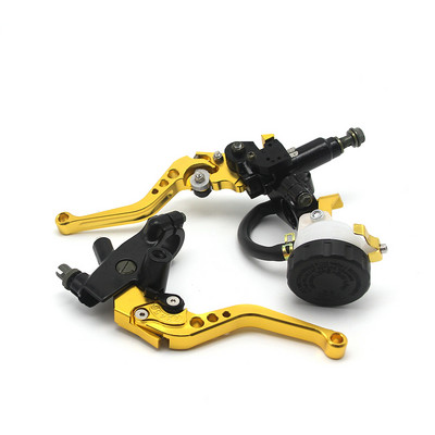 Alconstar - Sada pák nádržky hlavného brzdového valca spojky 7/8" 22 mm pre motocykle, sada nádržky na kvapalinu pre Honda a Kawasaki KLX