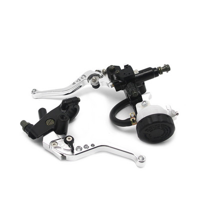 Alconstar - Sada pák nádržky hlavného brzdového valca spojky 7/8" 22 mm pre motocykle, sada nádržky na kvapalinu pre Honda a Kawasaki KLX