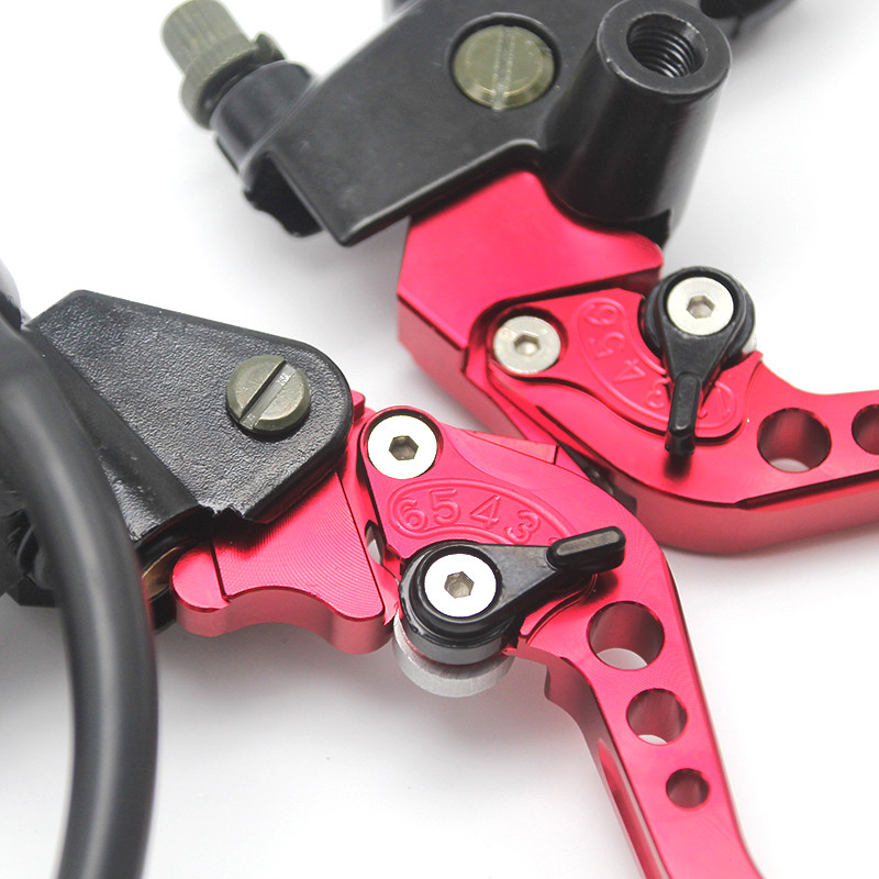 Alconstar - Sada pák nádržky hlavného brzdového valca spojky 7/8" 22 mm pre motocykle, sada nádržky na kvapalinu pre Honda a Kawasaki KLX