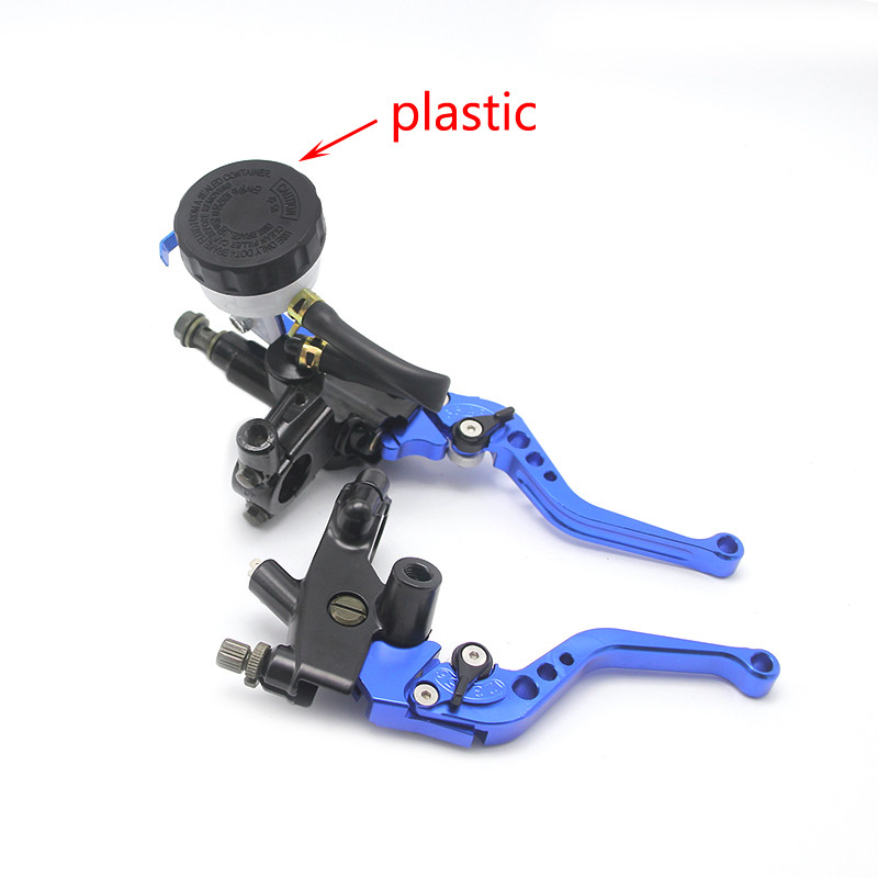 Alconstar - Sada pák nádržky hlavného brzdového valca spojky 7/8" 22 mm pre motocykle, sada nádržky na kvapalinu pre Honda a Kawasaki KLX