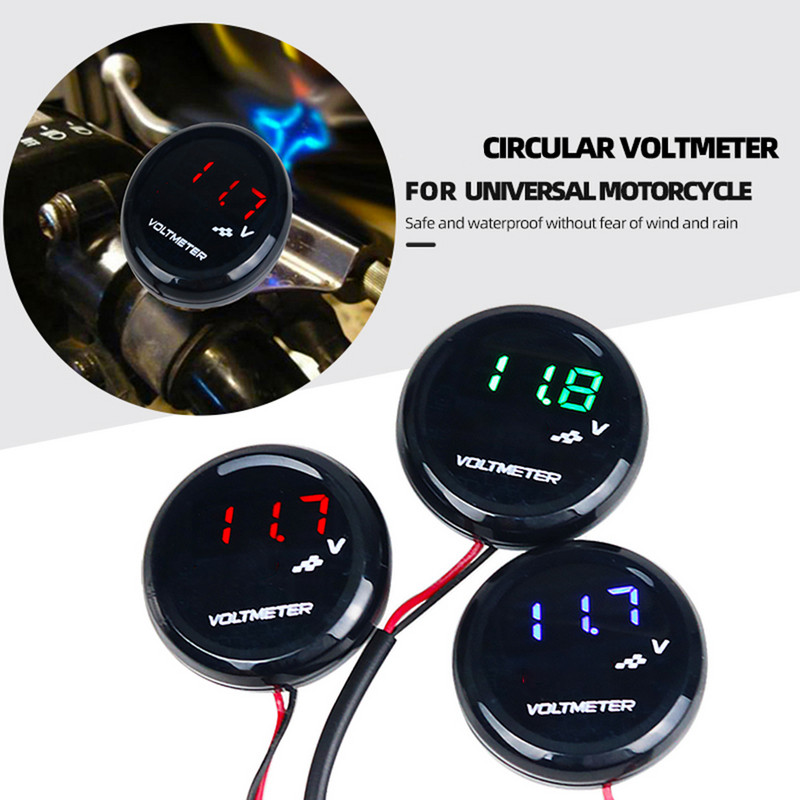 Digitálny voltmeter s displejom a napätím pre motocykle, držiak napätia pre NMAX 125 155 XMaX XMAX300 TMAX 530 PCX NVX, príslušenstvo